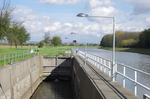 Kunovský les - plavební komora