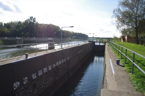 Kunovský les - plavební komora
